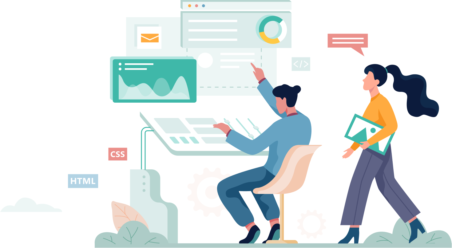 Childcare management software dashboard